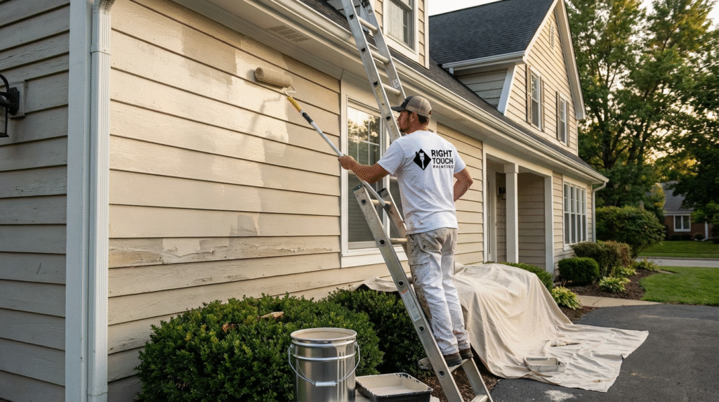 can you paint vinyl cladding